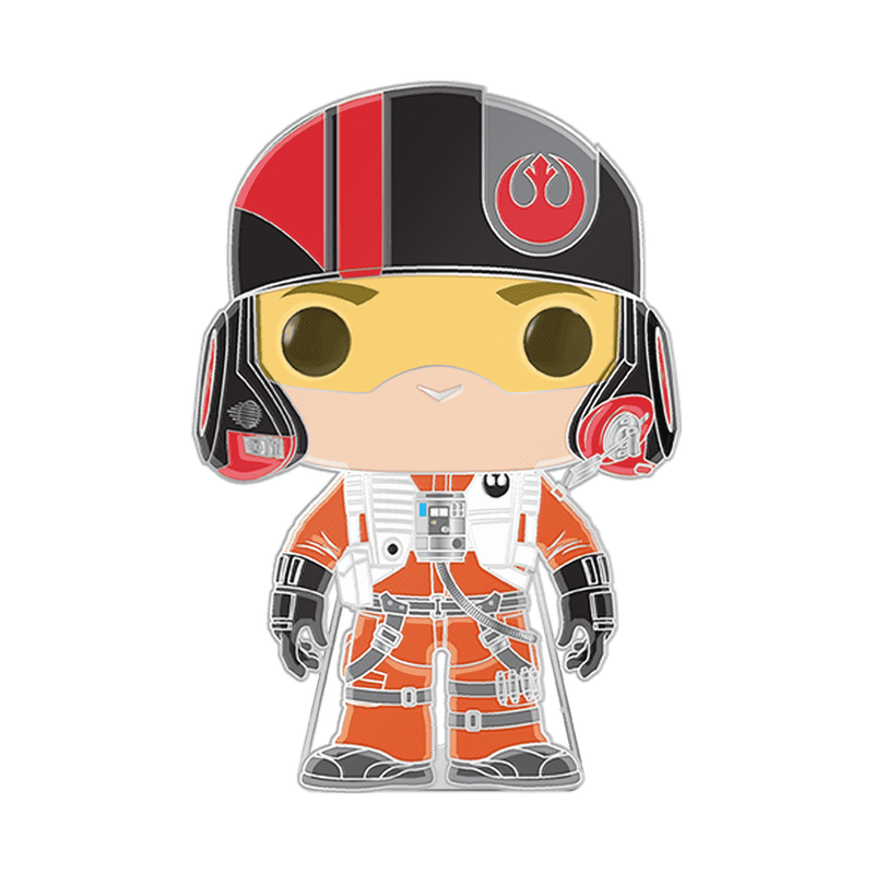 Star Wars Poe Dameron Enamel Pin By Funko Pop! Pin