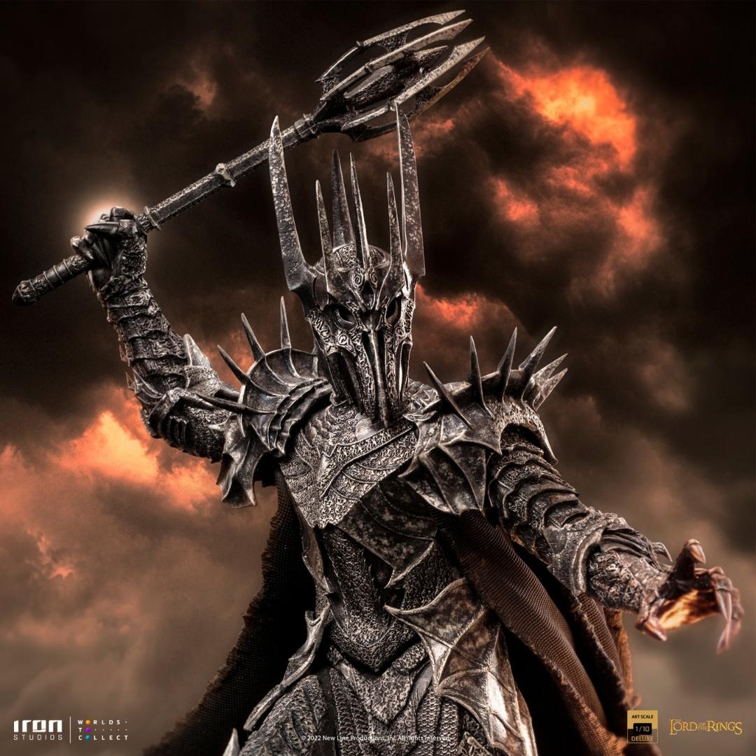 Sauron Deluxe The Lord Of The Rings 1 10 Scale Statue By Iron Studios Sauron Deluxe The Lord Of The Rings 1 10 Scale Statue By Iron Studios