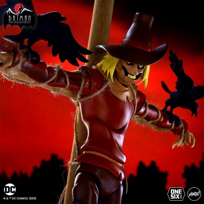 Batman: The Animated Series Scarecrow 1:6 Scale Action Figure By Mondo