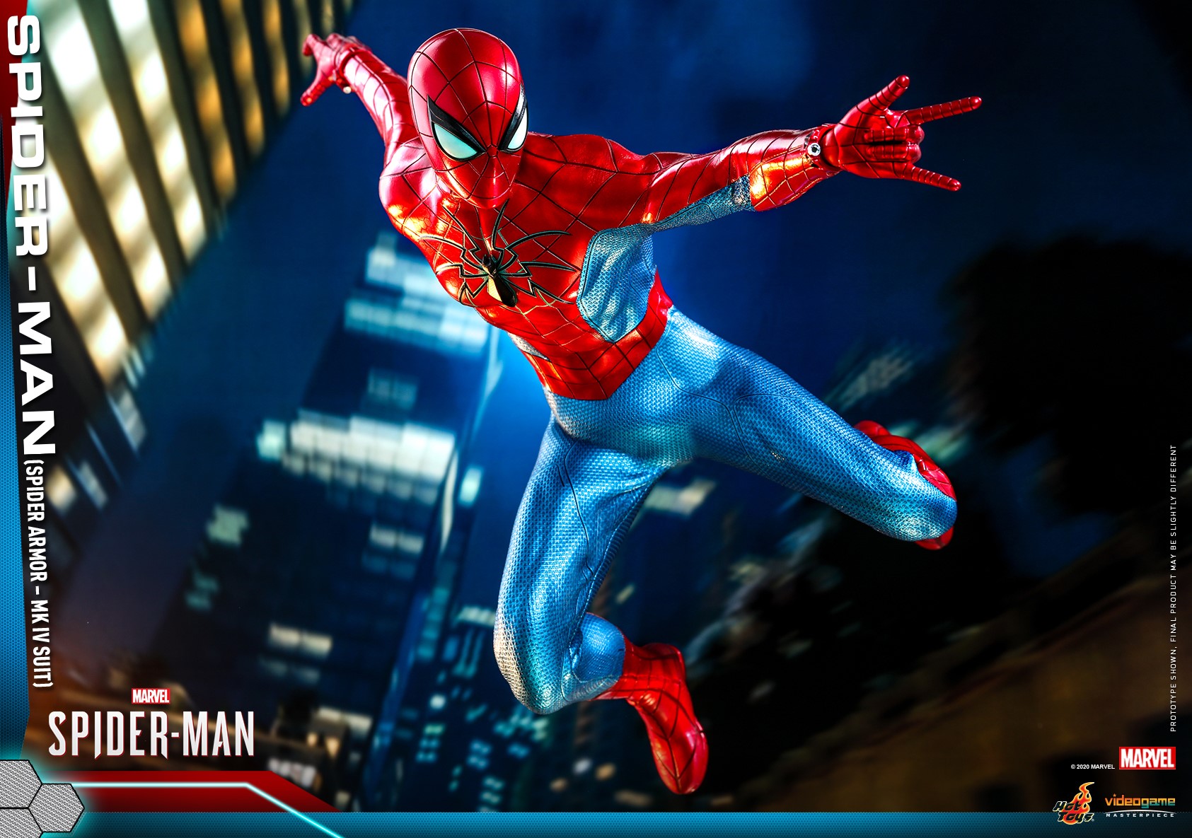 Spider-Man – Spider Armor MK IV Suit 1/6 Scale Figure By Hot Toys