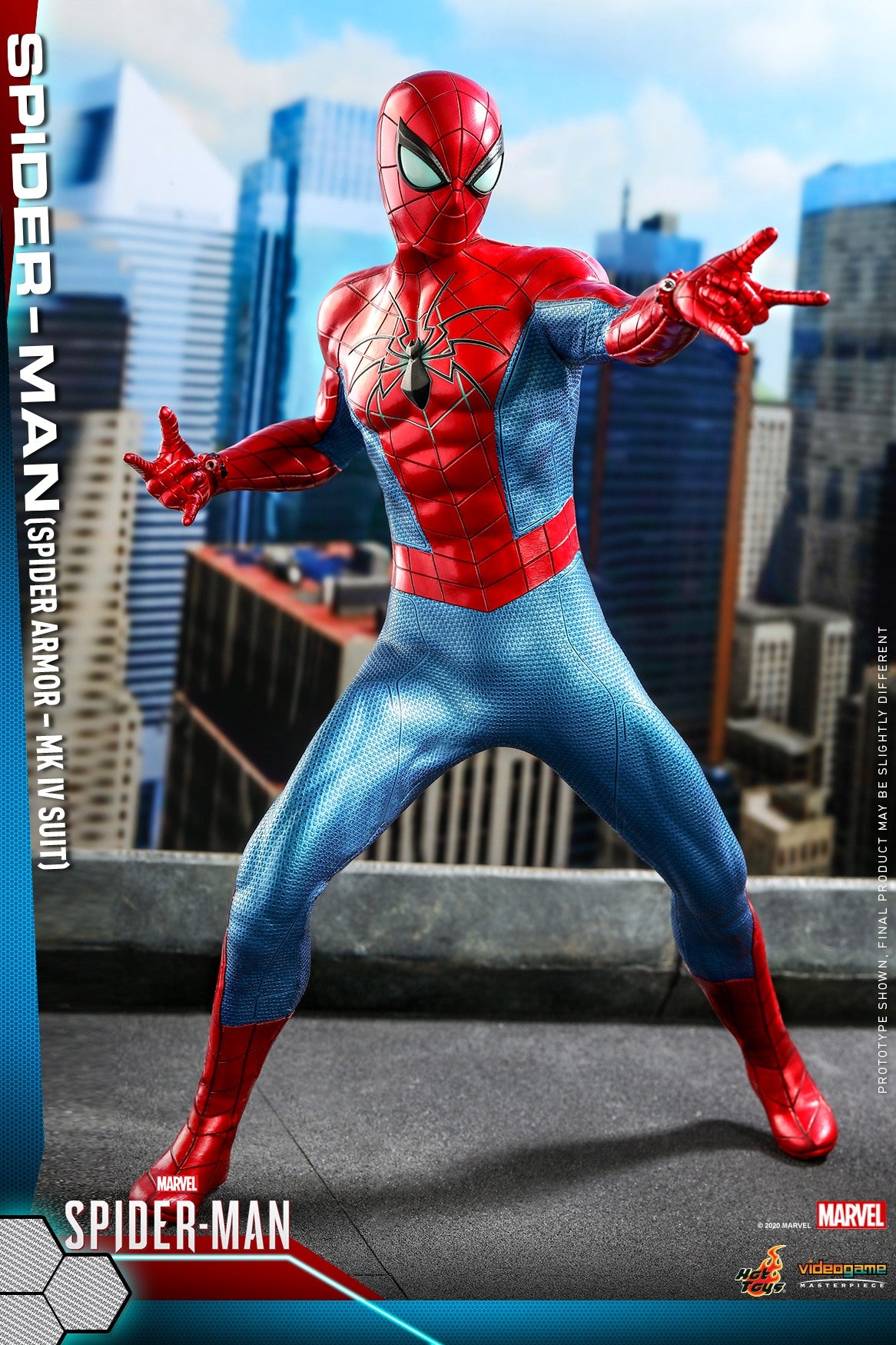 Spider-Man – Spider Armor MK IV Suit 1/6 Scale Figure By Hot Toys