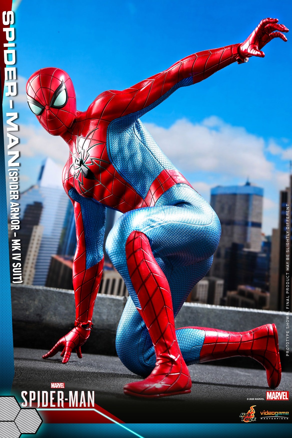 Spider-Man – Spider Armor MK IV Suit 1/6 Scale Figure By Hot Toys