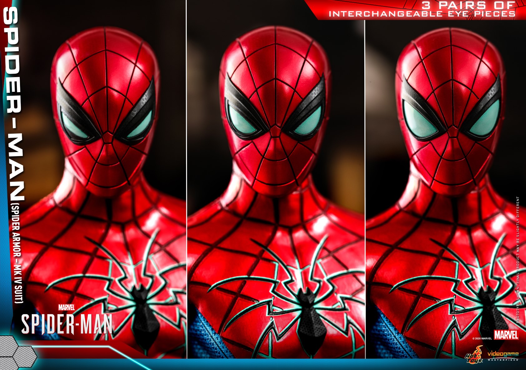 Spider-Man – Spider Armor MK IV Suit 1/6 Scale Figure By Hot Toys
