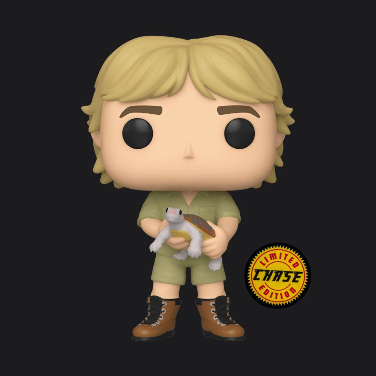 Crocodile Hunter Steve Irwin with Turtle Chase Funko Pop!