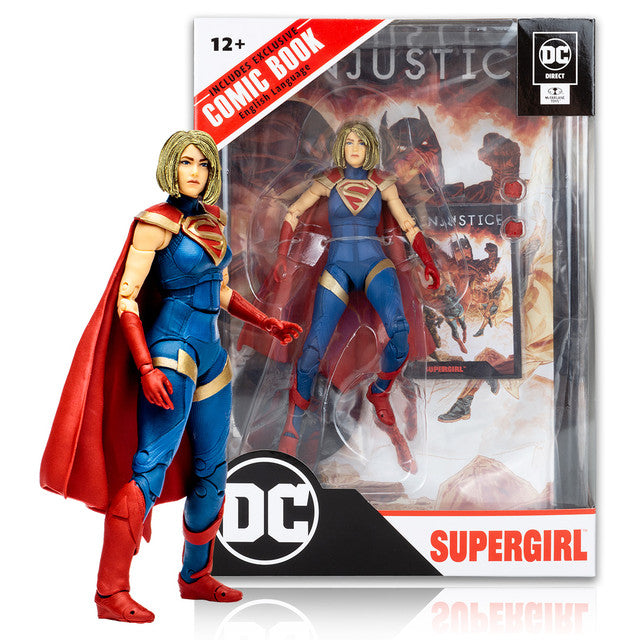 Supergirl w/Injustice 2 Comic (DC Page Punchers) Figure