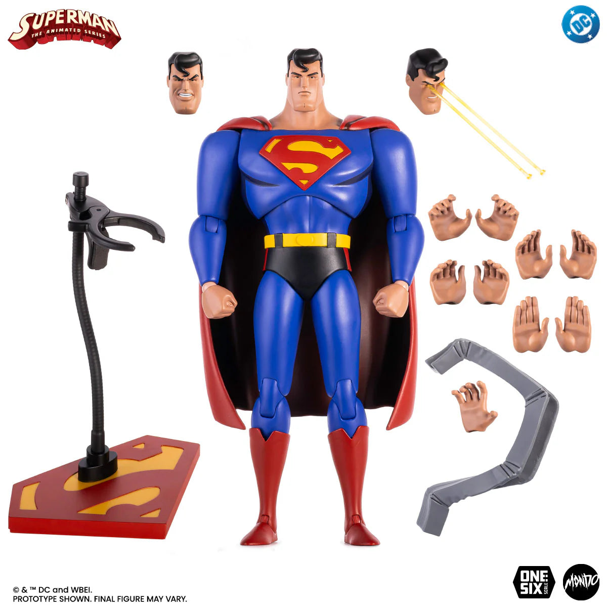 Superman: The Animated Series Superman 1/6 Scale Figure By Mondo