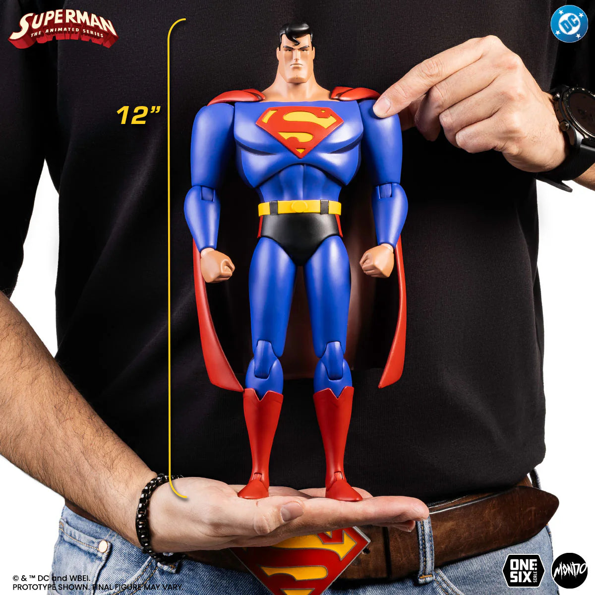 Superman: The Animated Series Superman 1/6 Scale Figure By Mondo