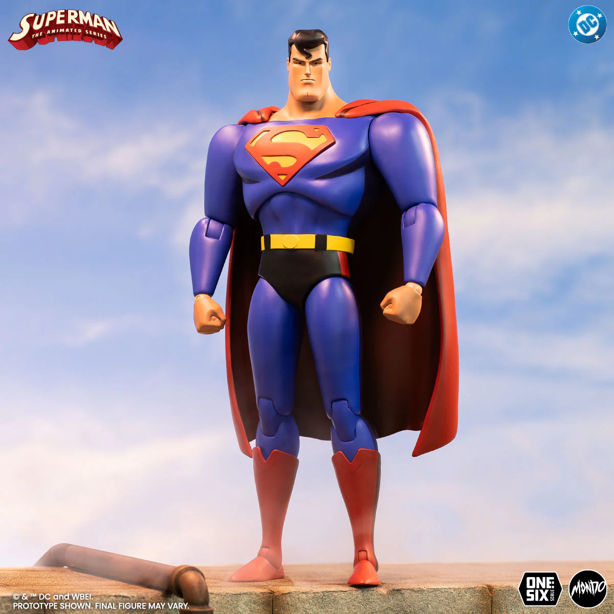 Superman: The Animated Series Superman 1/6 Scale Figure By Mondo