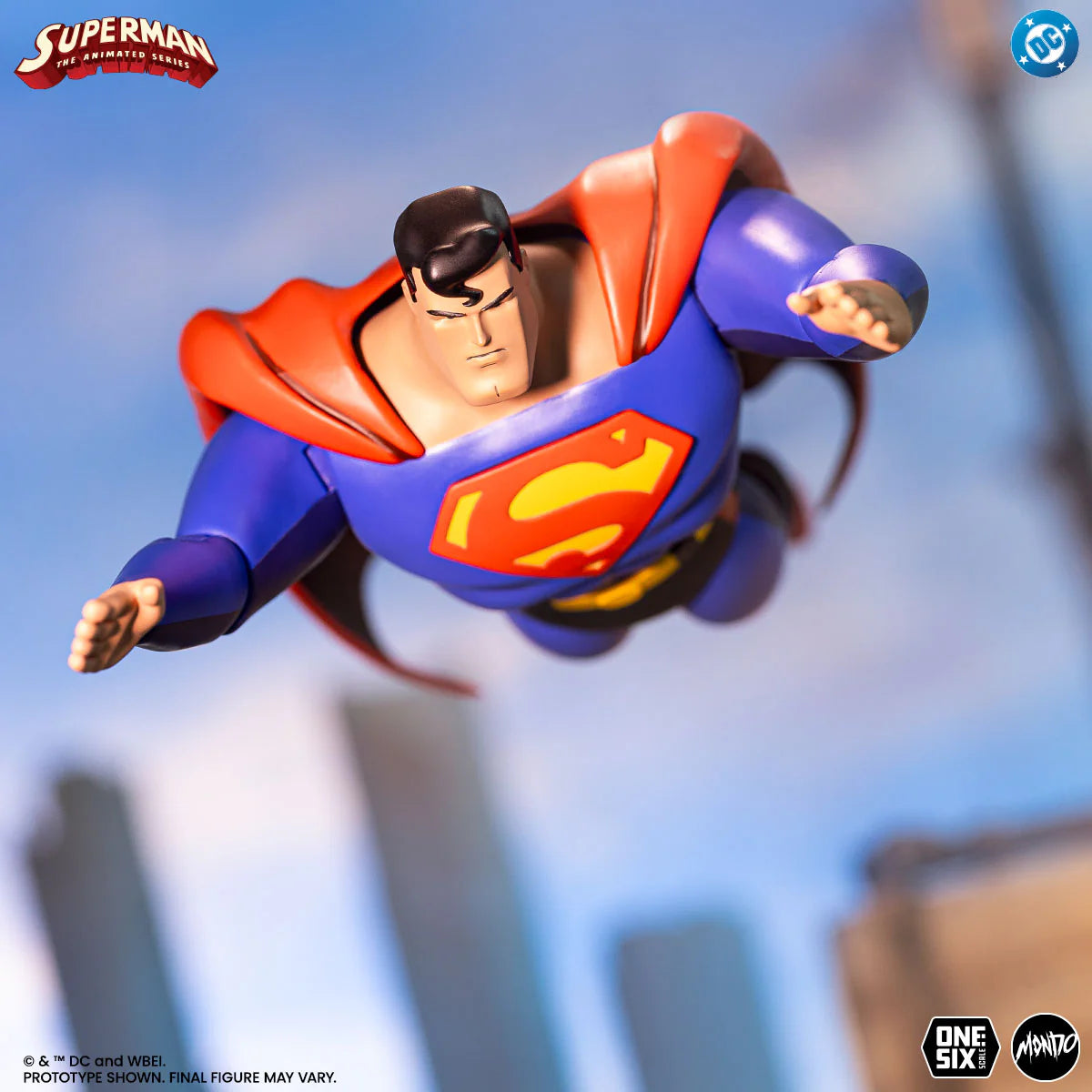 Superman: The Animated Series Superman 1/6 Scale Figure By Mondo