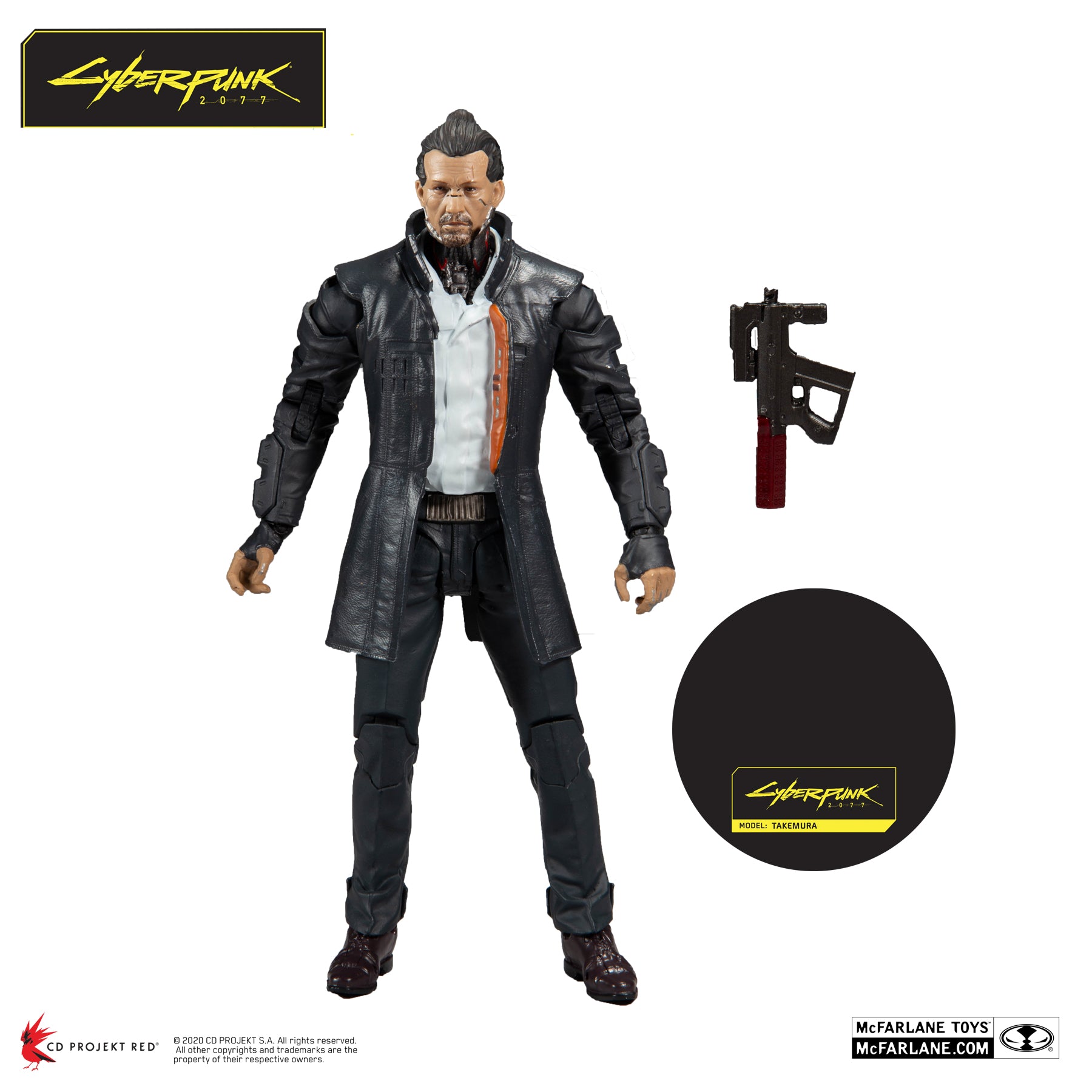 Cyberpunk 2077 Takemura 7" figure