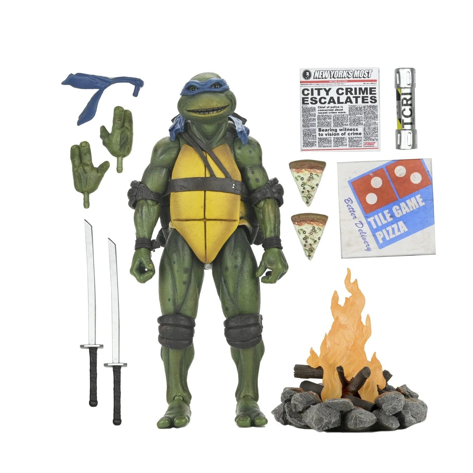 Teenage Mutant Ninja Turtles (1990 Movie) Ultimate Leonardo Action Figure