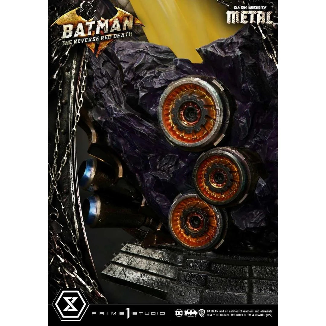 The Reverse Red Death DC Dark Knights Metal Statue by Prime 1 Studio