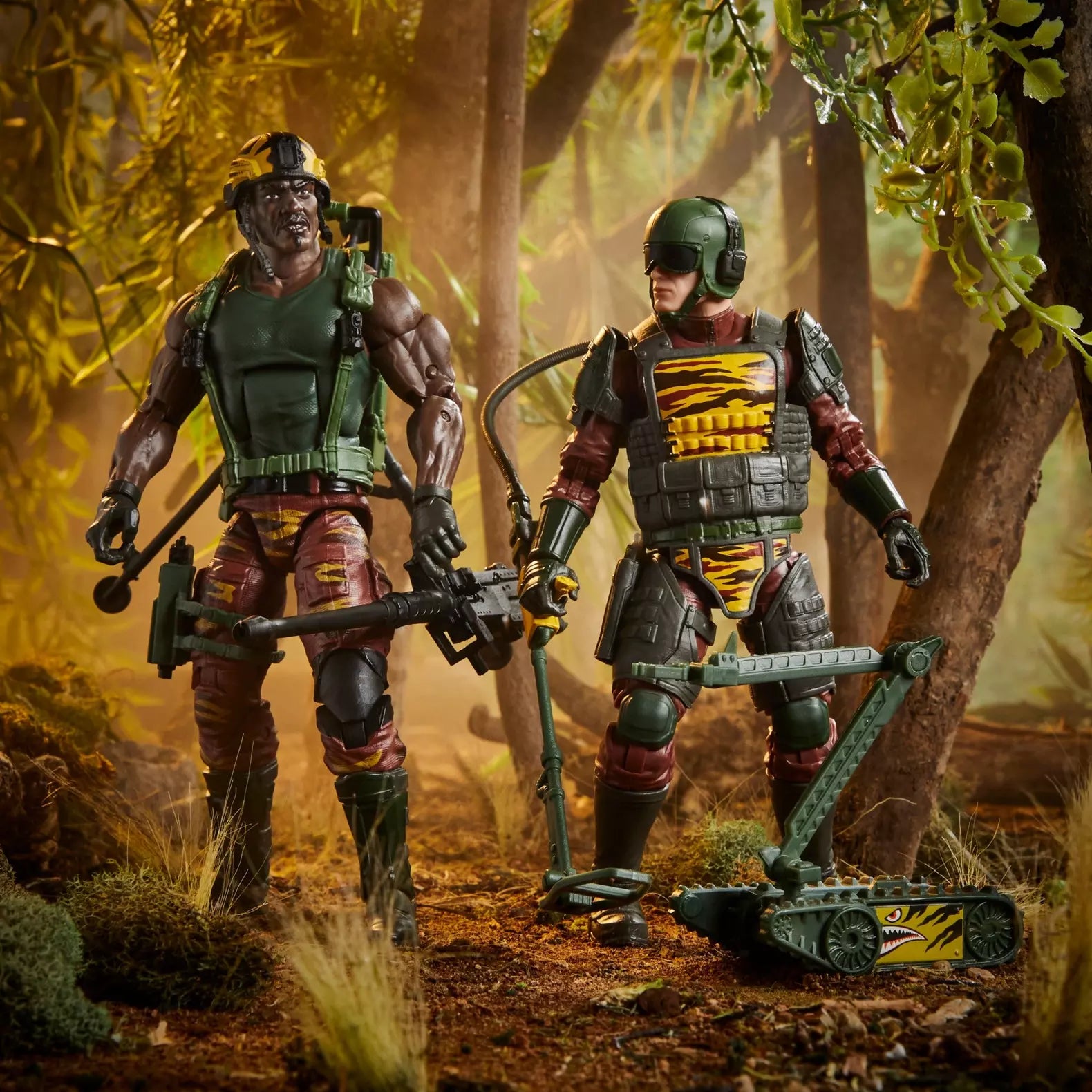 G.I.Joe Classified Tiger Force Roadblock and Tripwire 2 Pack Action Figure