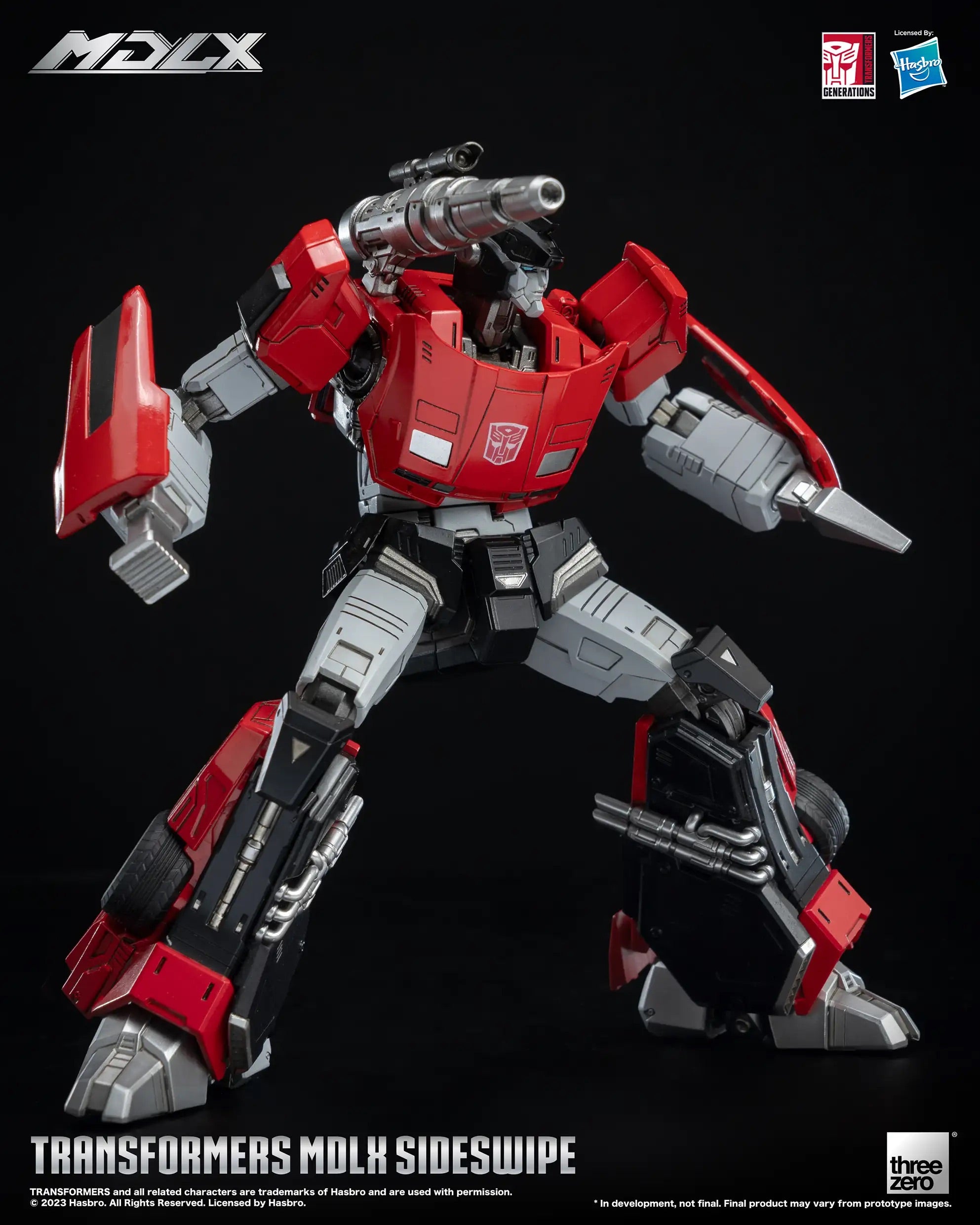 Transformers MDLX Sideswipe By Threezero