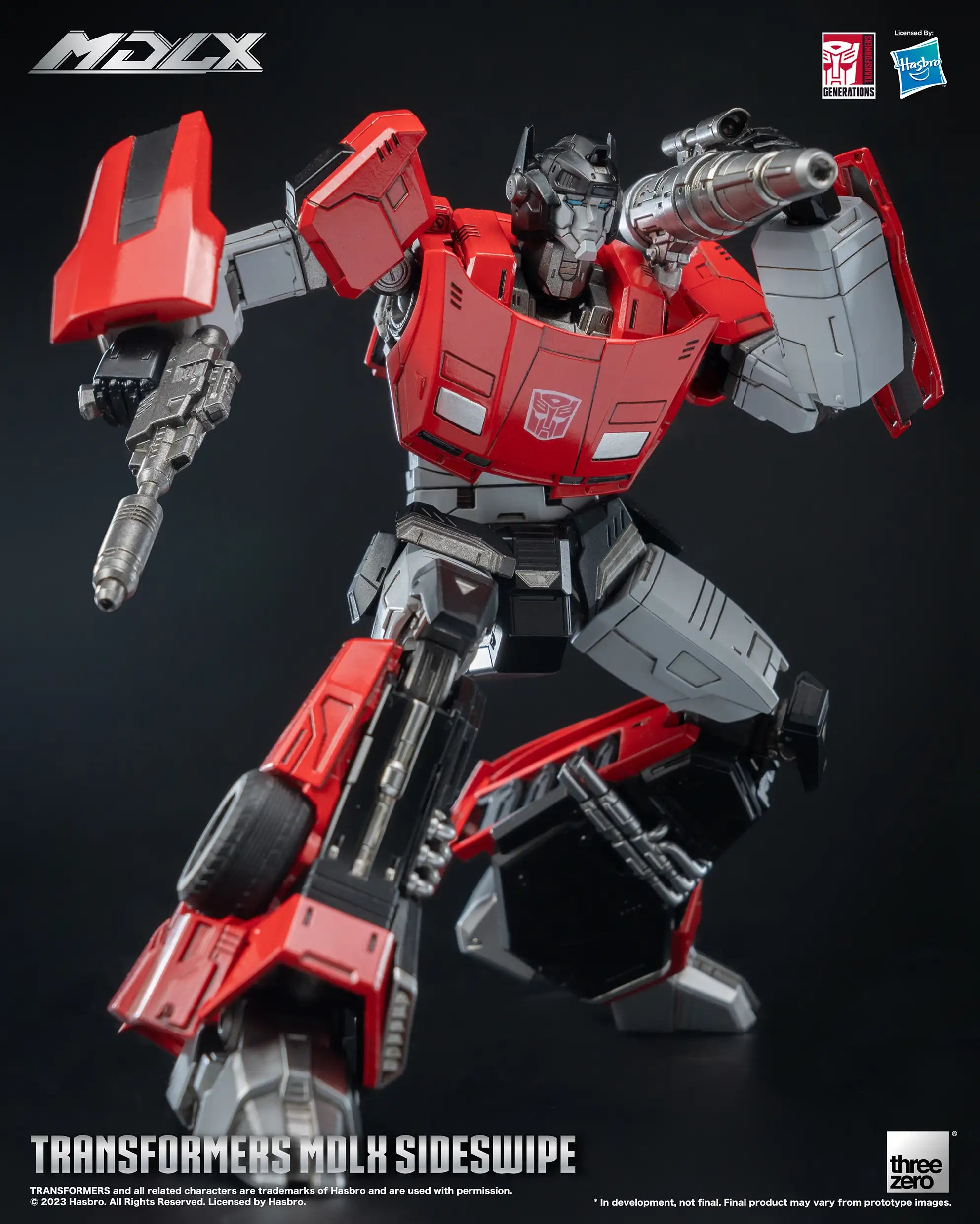 Transformers MDLX Sideswipe By Threezero