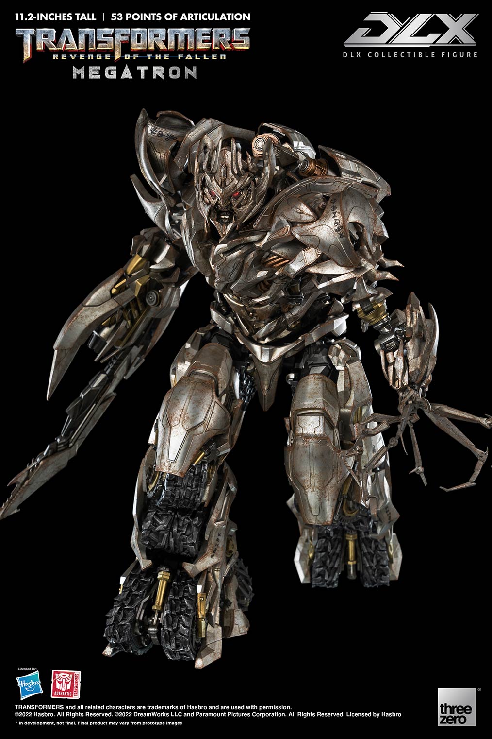 Transformers: Revenge of the Fallen DLX Megatron By Threezero