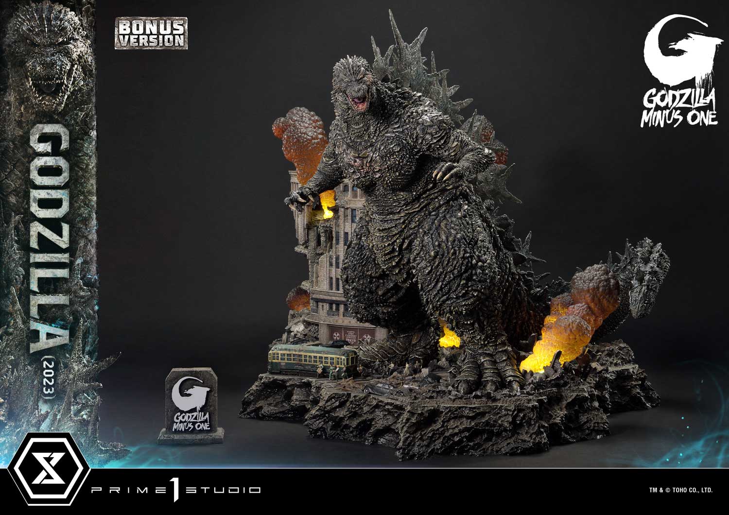 Godzilla Minus One (Film) Godzilla 2023 Statue by Prime 1 Studios