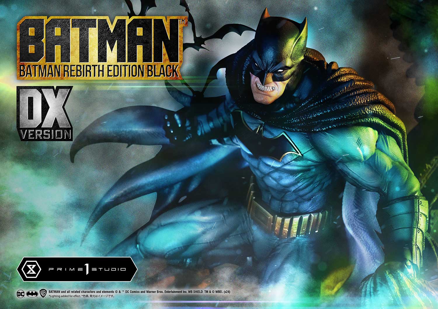 Batman Rebirth Edition (Black) DX Bonus Version Statue By Prime 1 Studio