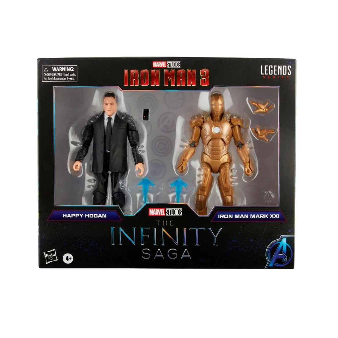 Marvel Legends The Infinity Saga Happy & Iron Man Mark XXI Action Figure