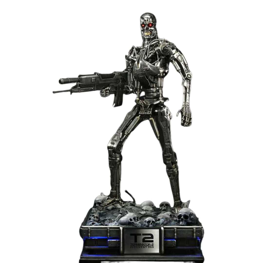 Terminator Stone Terminator 2: Judgment Day T-800 Endoskeleton 1/3 Statue By Prime 1 St