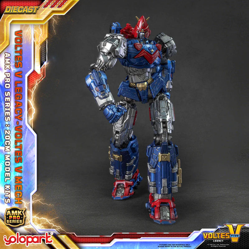 Voltes V: Legacy Voltes V Mech Model Kit AMK PRO Series By Yolopark