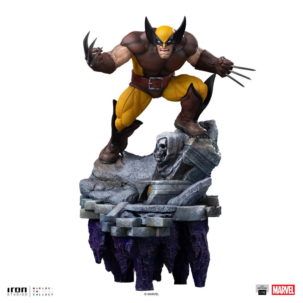 Wolverine Infinity Gauntlet Diorama BDS 1/10 Statue By Iron Studios