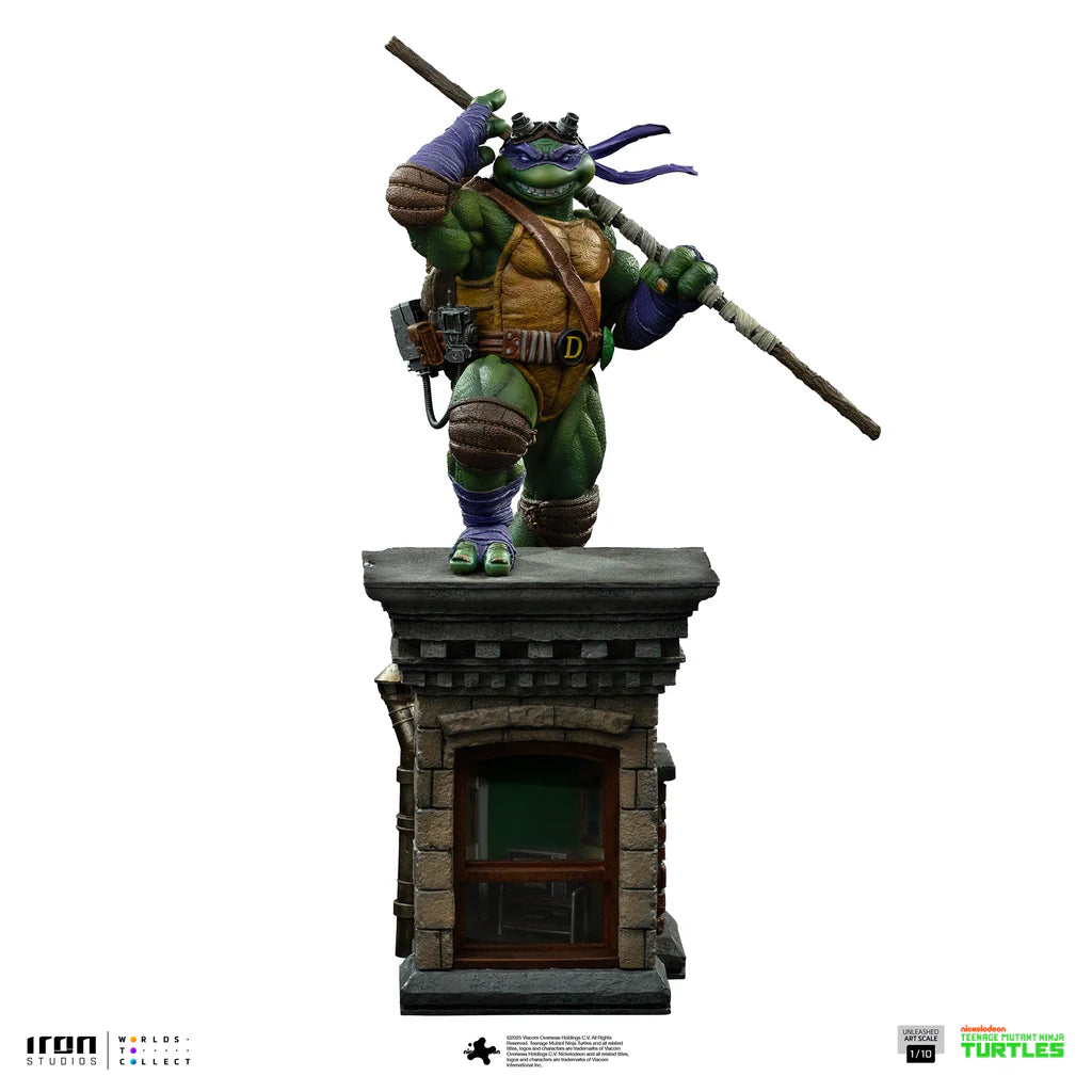 Teenage Mutant Ninja Turtles Donatello Unleashed Statue By Iron Studios