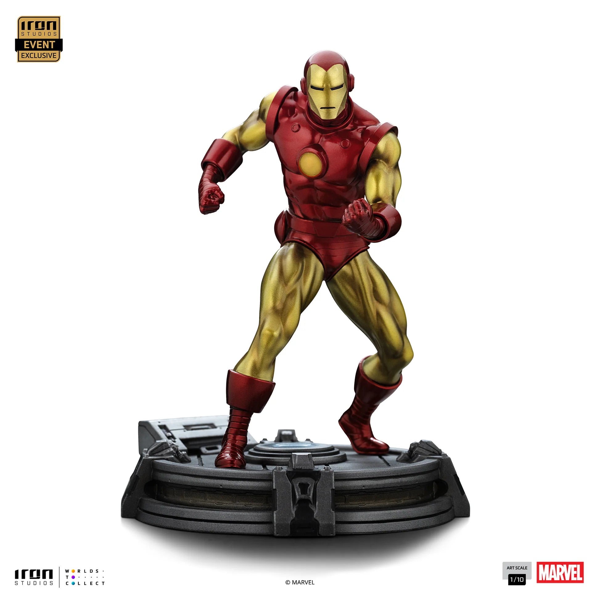 Iron Man (CCXP Event Exclusive 2025) Marvel Comics Art Scale 1/10 By Iron Studios