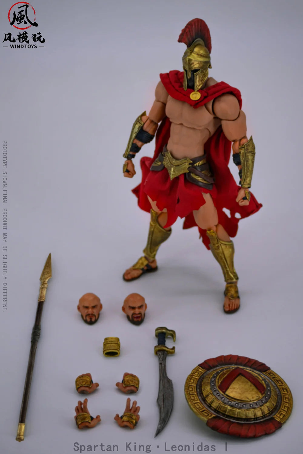 Eternal Warlords Spartan King Leonidas I Standard Version Action Figure