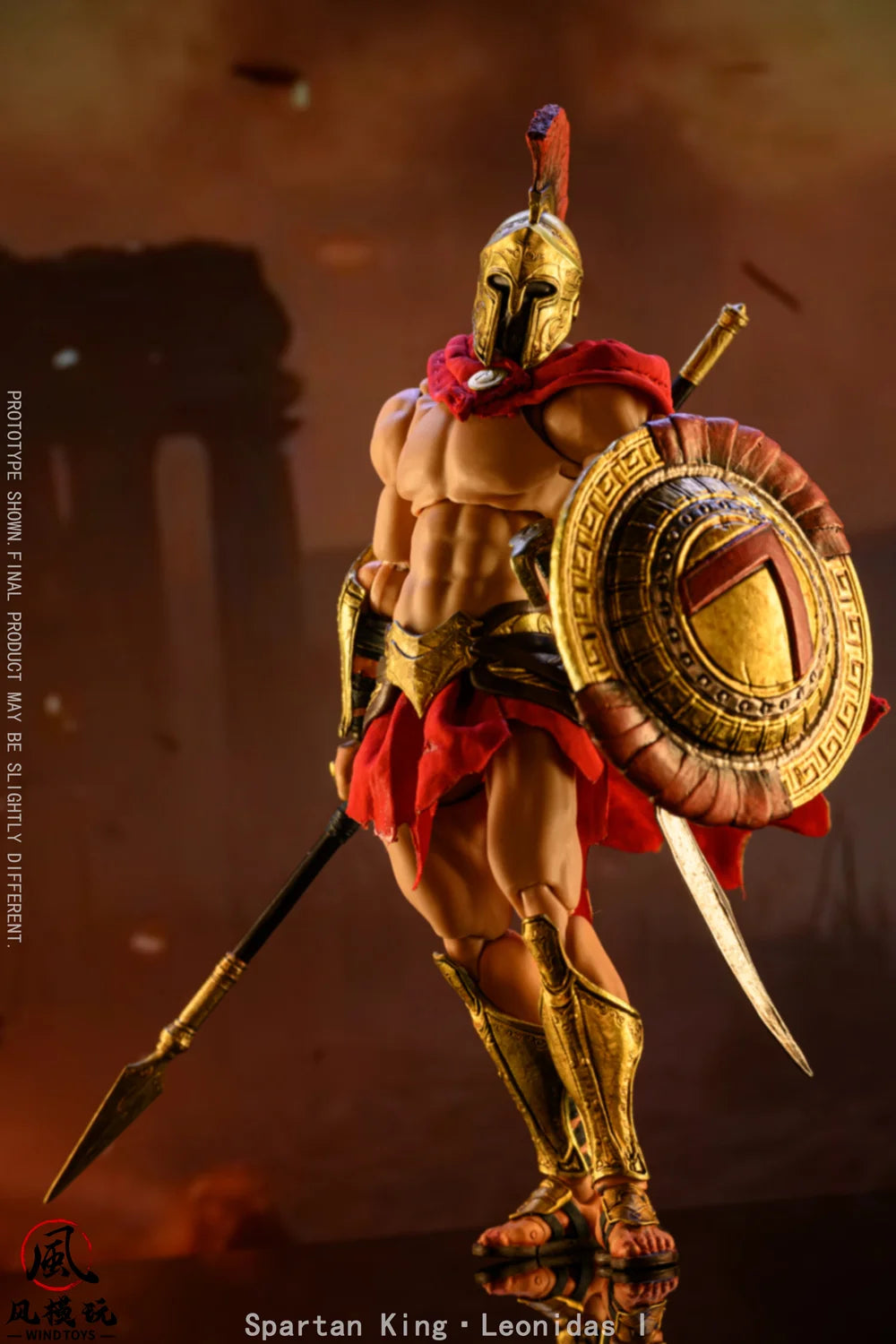 Eternal Warlords Spartan King Leonidas I Standard Version Action Figure