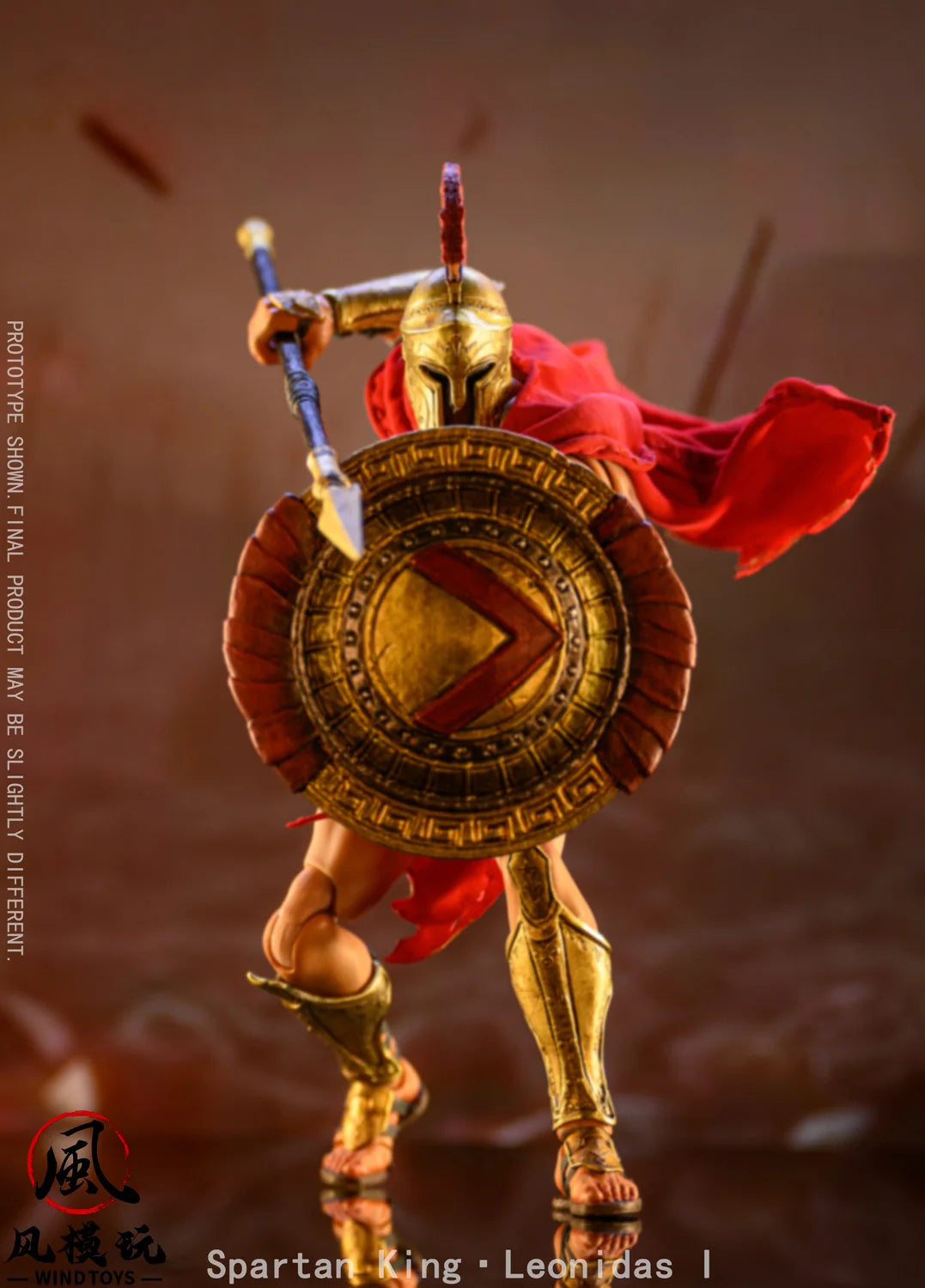 Eternal Warlords Spartan King Leonidas I Standard Version Action Figure