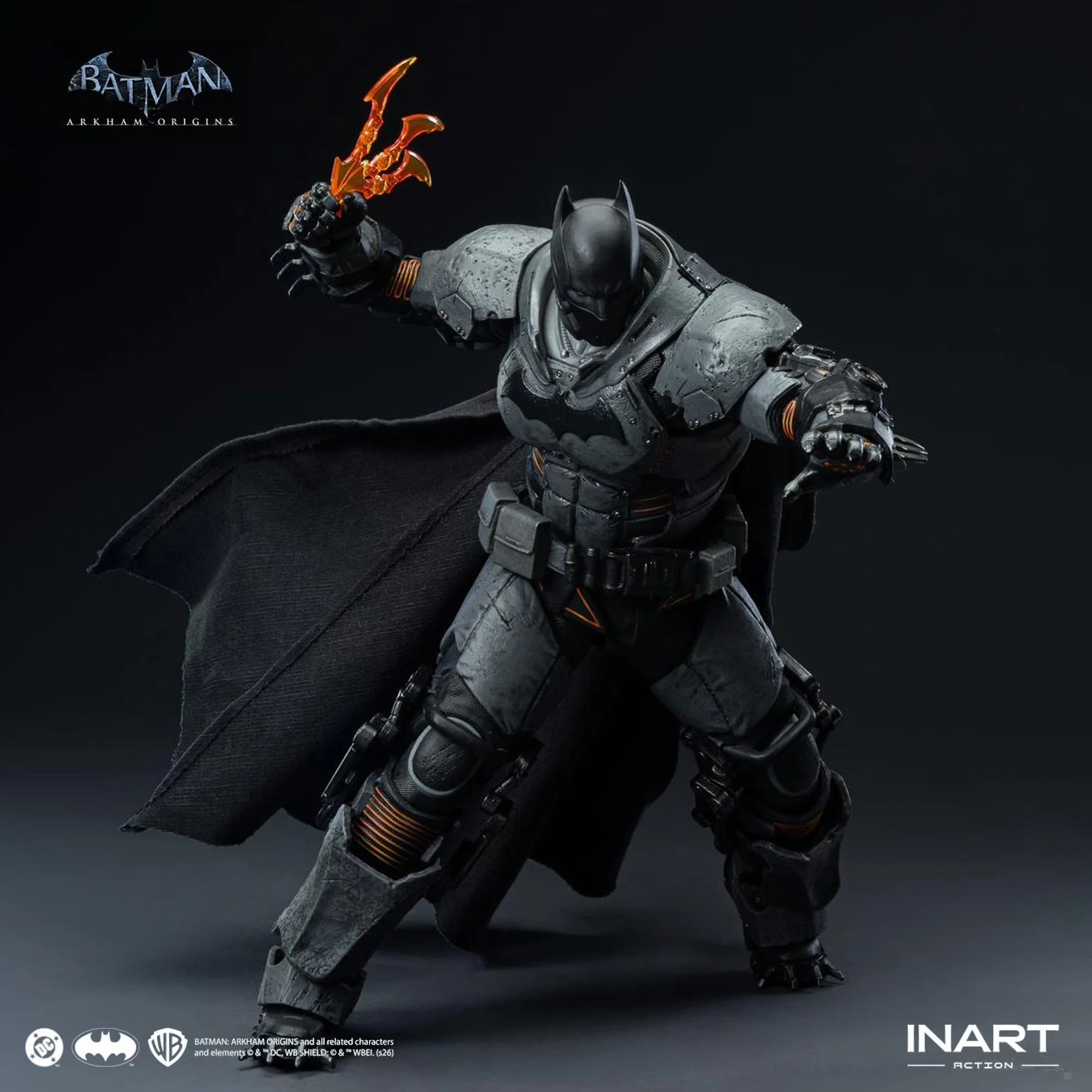 [Pre-Order Deposit] Batman: Arkham Origins - Batman (XE Suit) 1/12 Scale Figure by Inart Action