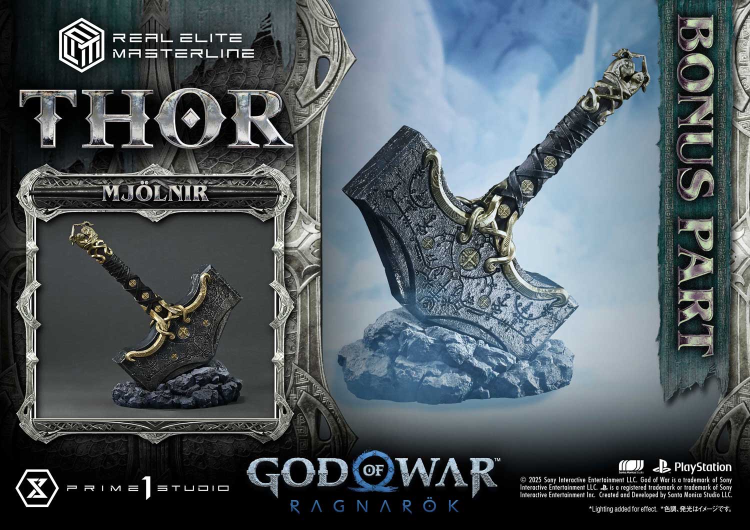 God Of War Ragnarok Thor Deluxe Bonus Version Statue By Prime1 Studios