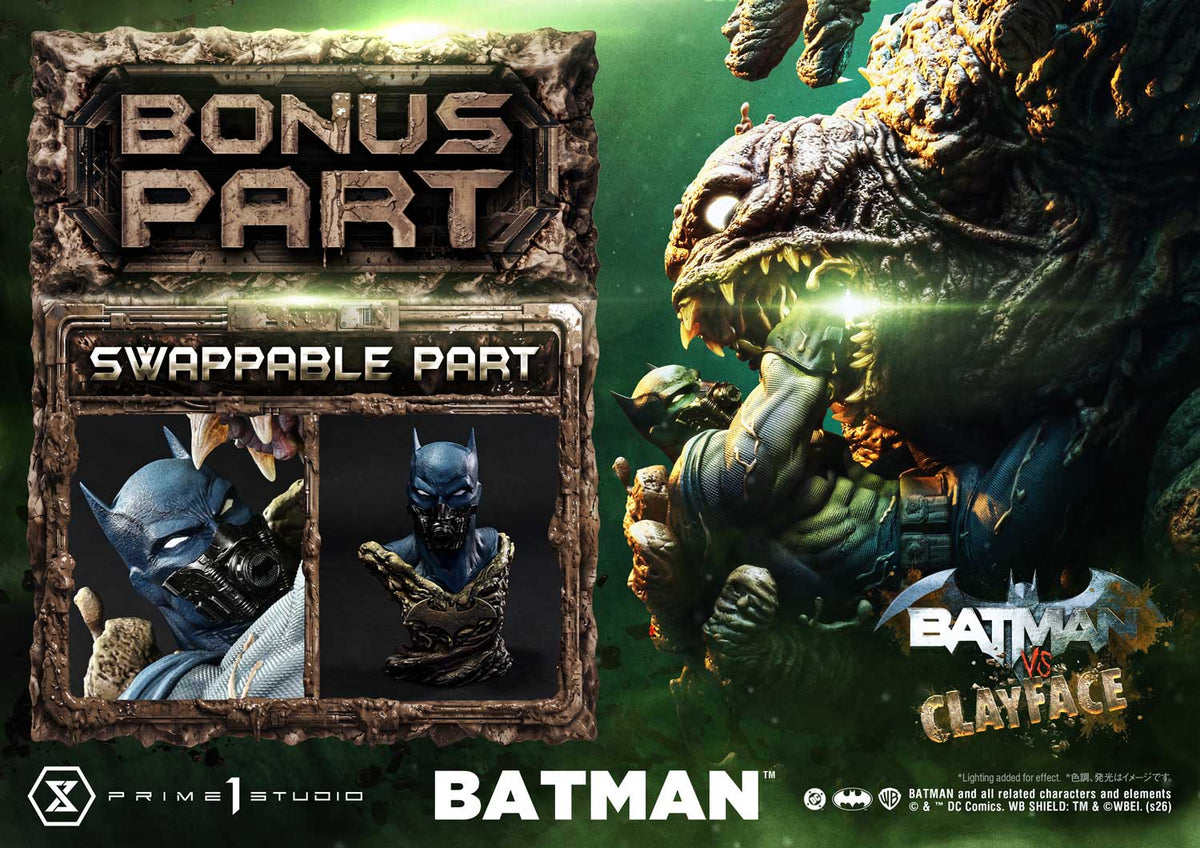 BATMAN VS CLAYFACE 1/4 Statue (Deluxe Bonus ver.) By Prime 1 Studio