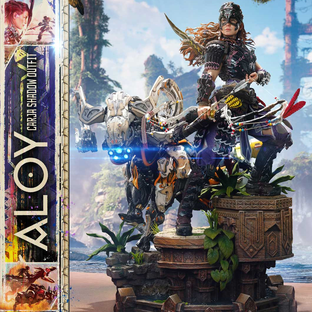 Horizon Forbidden West Aloy Carja Shadow Outfit DX Bonus Version By Prime 1 Studios