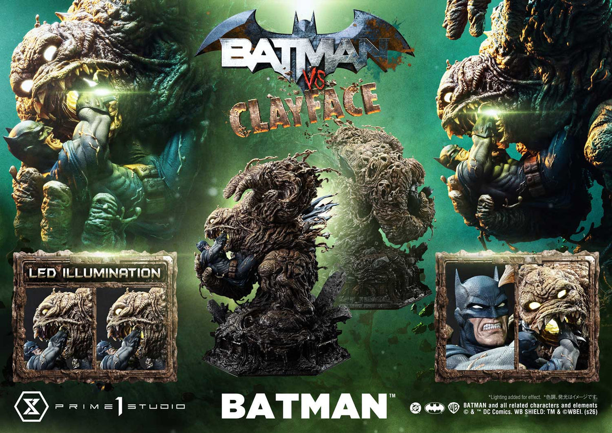 BATMAN VS CLAYFACE 1/4 Statue By Prime 1 Studio