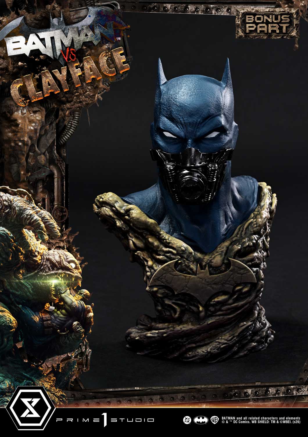 BATMAN VS CLAYFACE 1/4 Statue (Deluxe Bonus ver.) By Prime 1 Studio