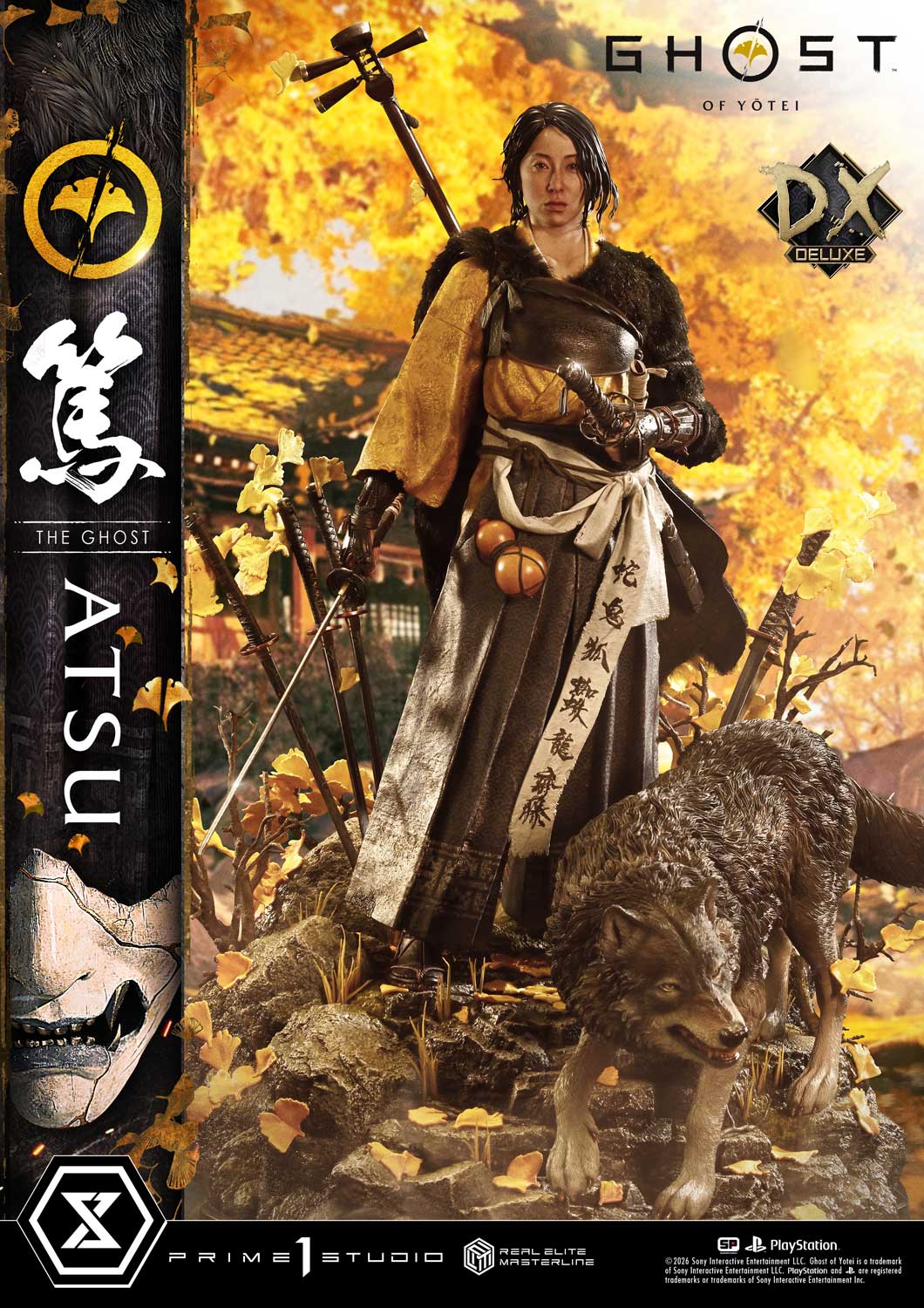 Ghost of Yōtei Atsu DX Bonus Version By Prime 1 Studio