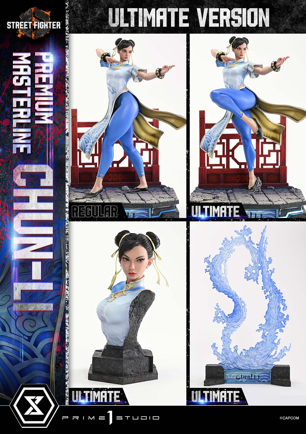 Street Fighter 6 Chun-Li Ultimate Bonus Version 1/4 Statue by Prime 1 Studio