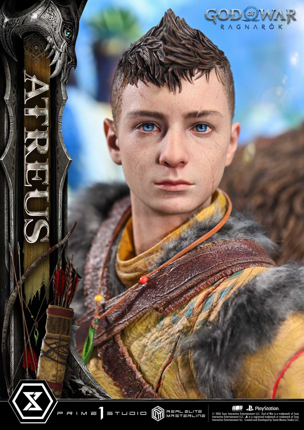 God Of War: Ragnarok Atreus Deluxe Bonus Version Statue By Prime1 Studios