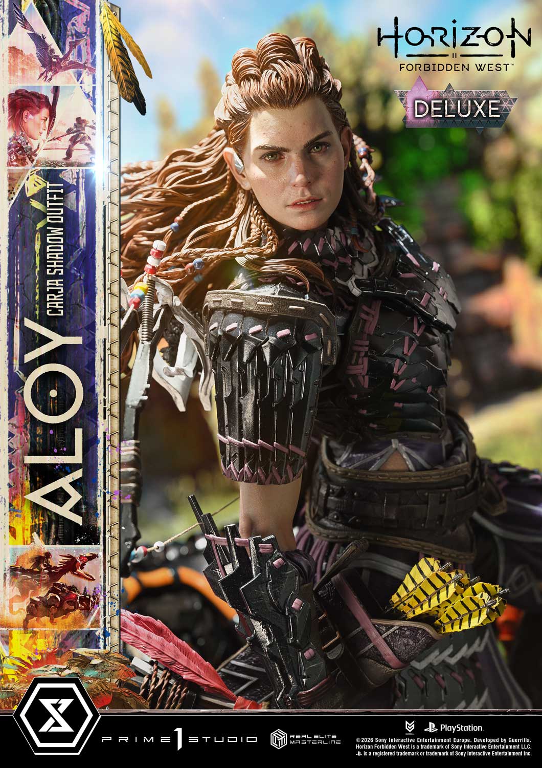 Horizon Forbidden West Aloy Carja Shadow Outfit DX Bonus Version By Prime 1 Studios