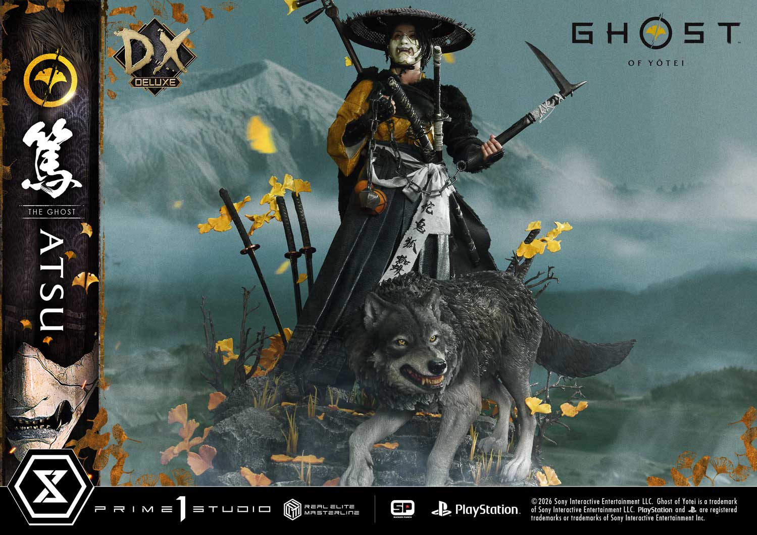 Ghost of Yōtei Atsu DX Bonus Version By Prime 1 Studio