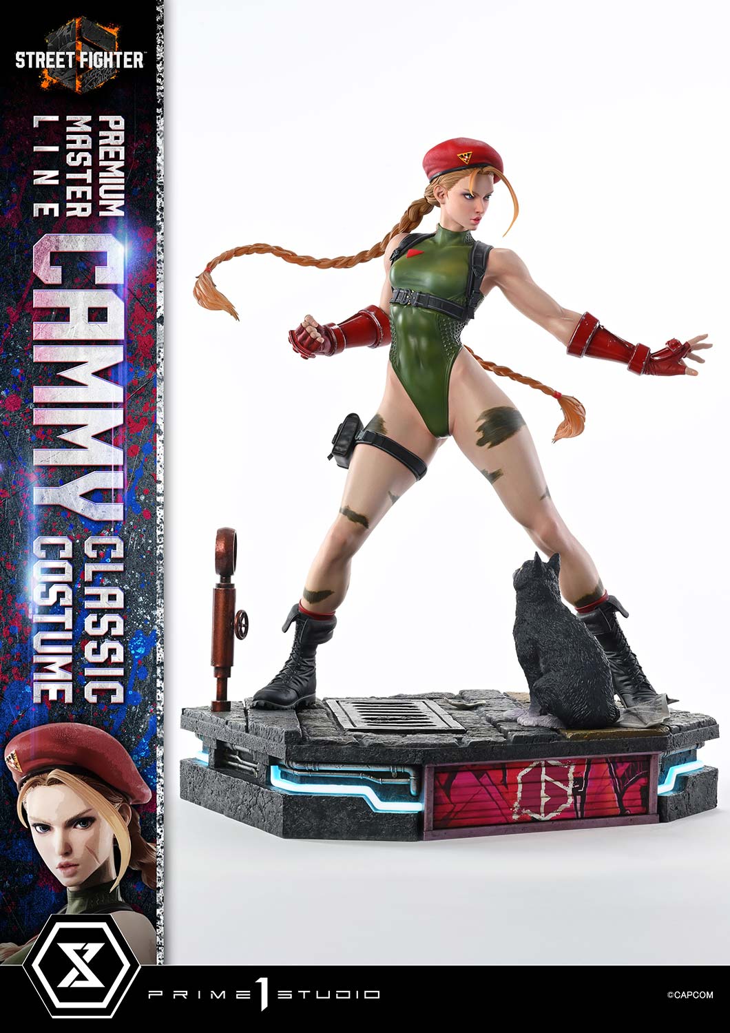 Street Fighter 6 Cammy Classic Costume 1/4 Statue by Prime 1 Studio
