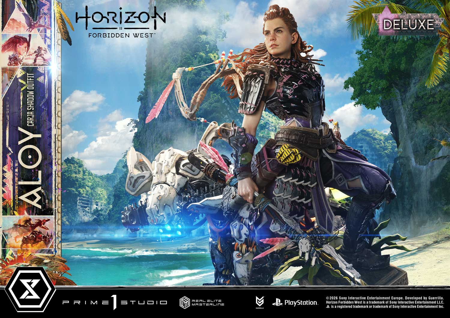 Horizon Forbidden West Aloy Carja Shadow Outfit DX Bonus Version By Prime 1 Studios