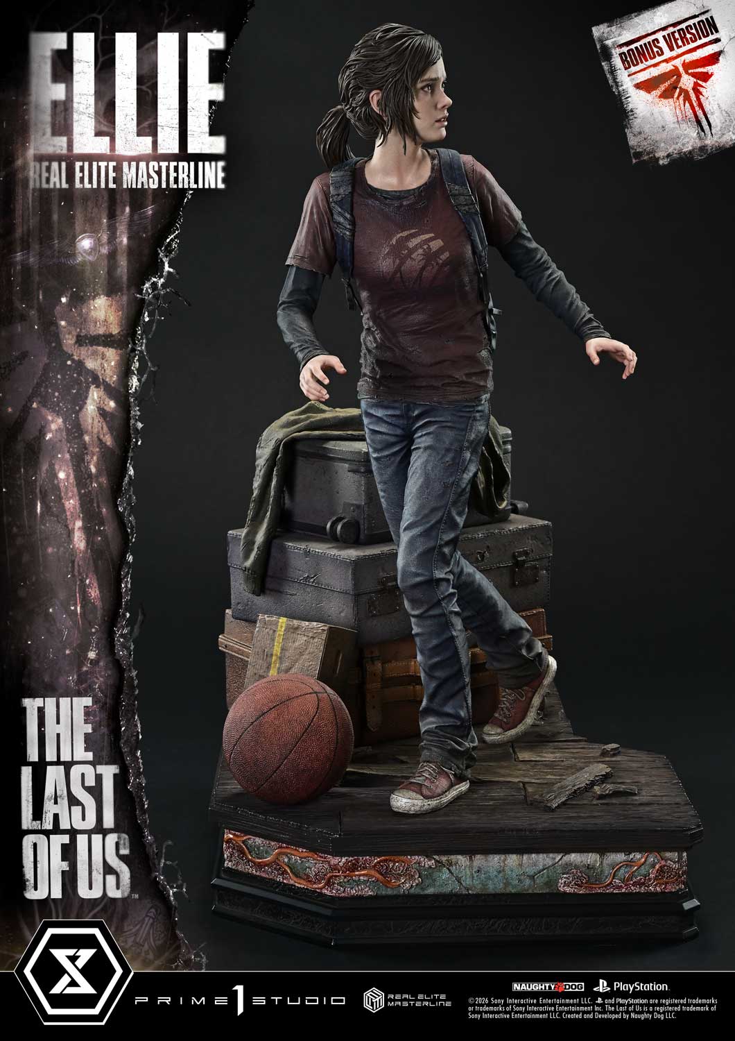 The Last of Us Part Ⅰ  Ellie 1/4 Statue By Prime 1 Studio