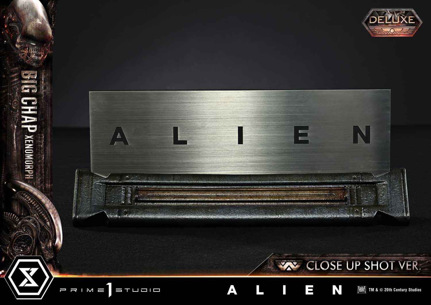 Alien (Film) Big Chap Xenomorph Close Up Shot ver. Deluxe Bonus By Prime1 Studio