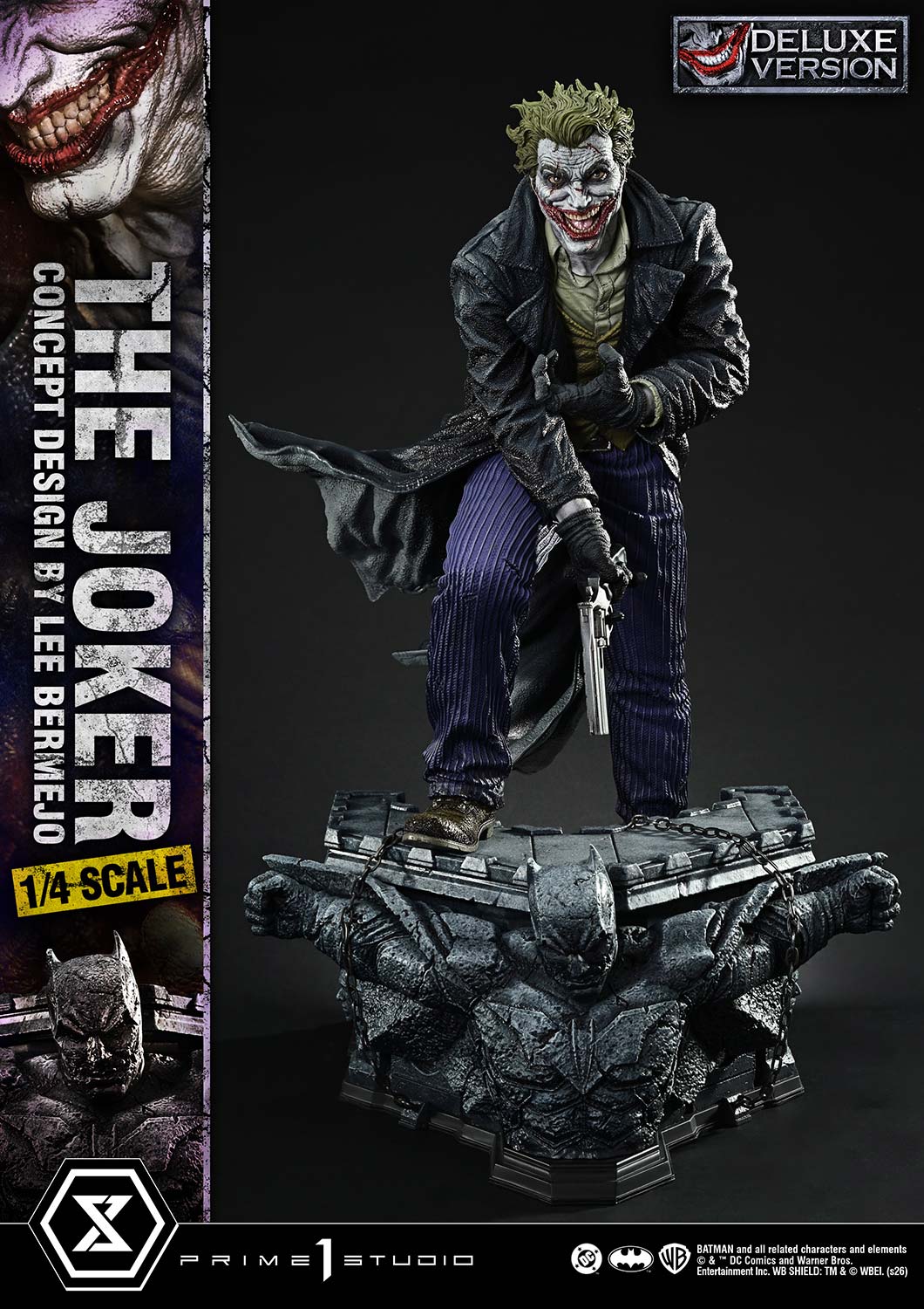 The Joker (Concept Design by Lee Bermejo) DX Bonus Ver. 1/4 Scale by Prime 1 Studio