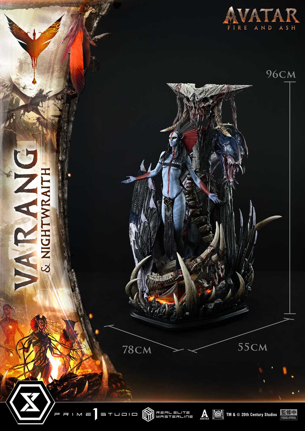 Fire and Ash (Film) Varang & Nightwraith Bonus Version Statue By Prime1 Studios
