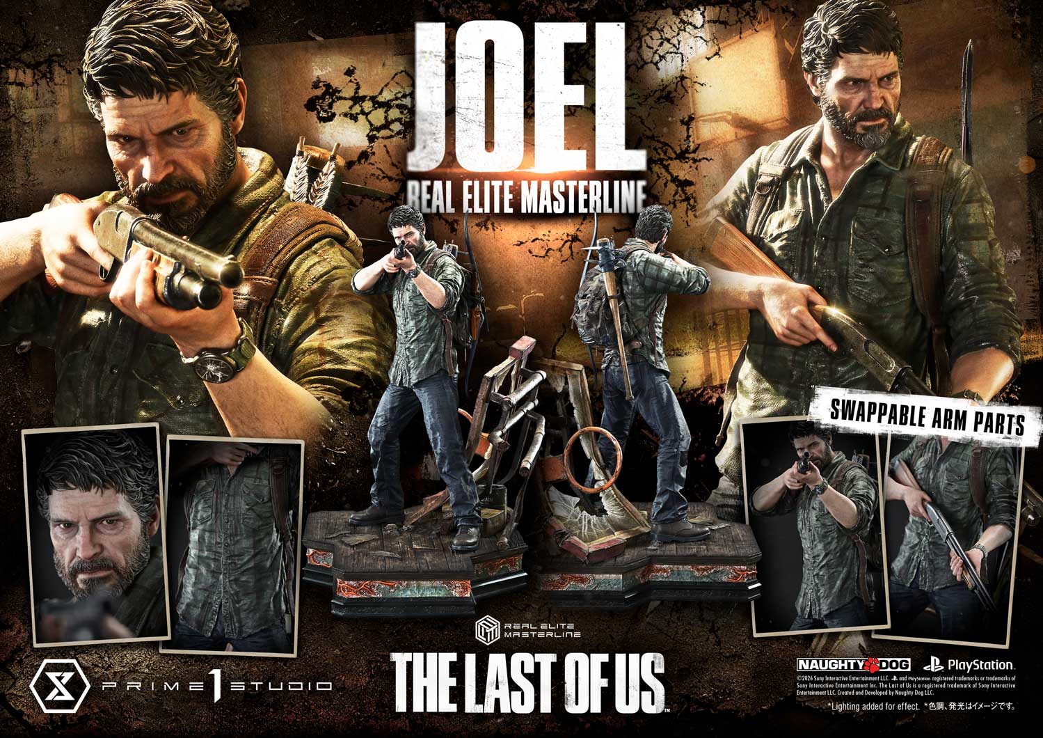 The Last of Us Part Ⅰ Joel 1/4 Statue By Prime 1 Studio