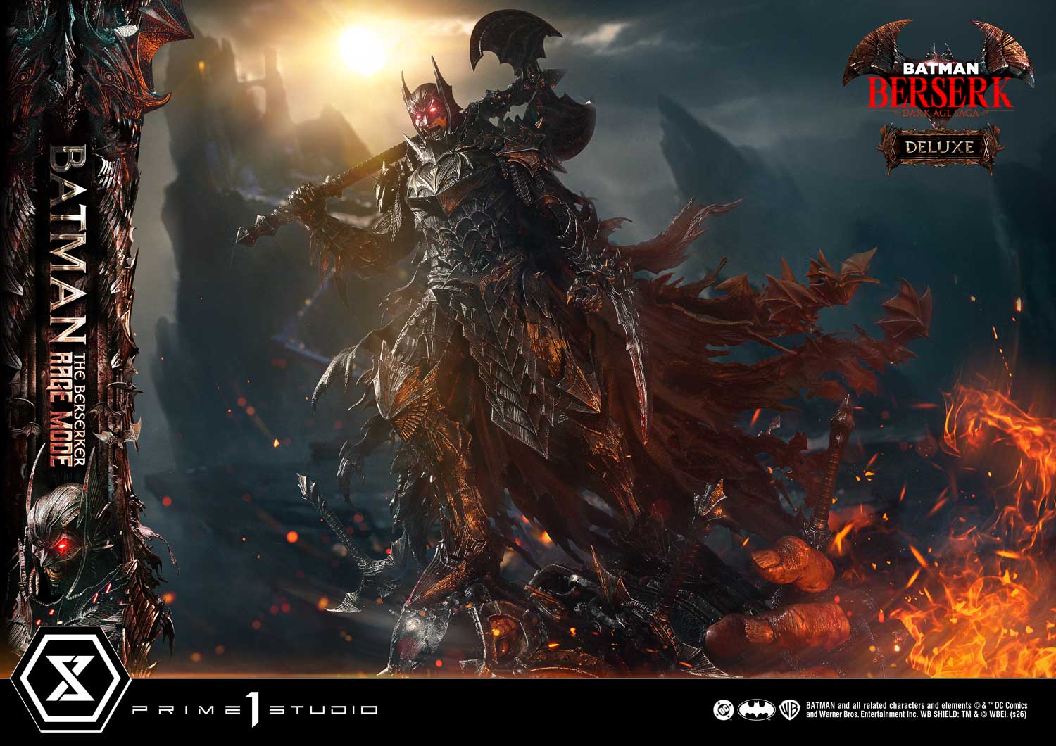 Batman: The Berserker Rage Mode DX Bonus Version Statue By Prime 1 studio